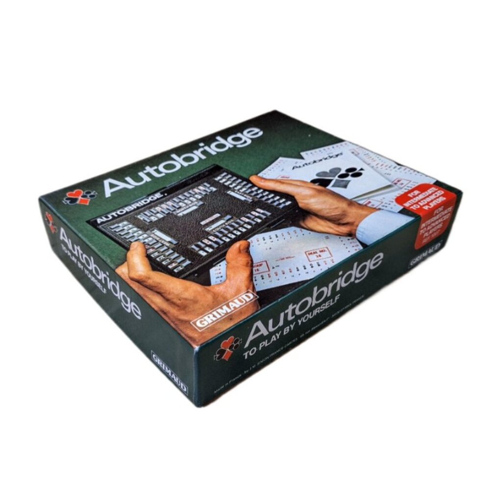 Autobridge Play Alone Intermediate Advanced Players In Original Box Excellent